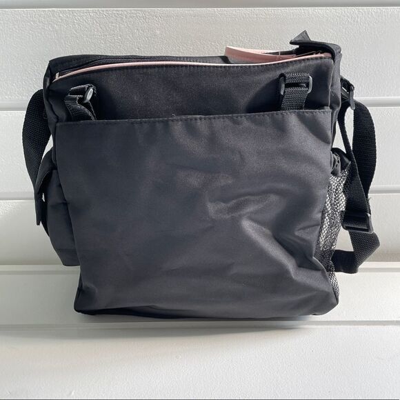 Cudlie Accessories Multi Pocket Top Zip Black Baby Diaper Bag - Picture 2 of 13